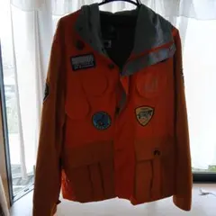 go slow caravan オレンジ マウンテンパーカー サイズ4