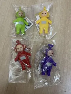 テレタビーズ エッオー！ミニソフビ フィギュアボールチェーン キーホルダー