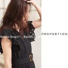 Proportion Body Dressing♡コットンエンブロイダリーワンピ