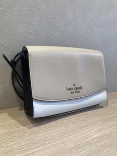 kate spade ショルダーバッグ ベージュ ホワイト