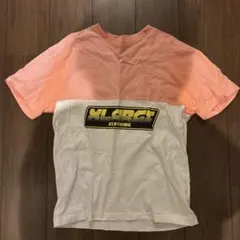 XLARGE Tシャツ Sサイズ オレンジ/ホワイト