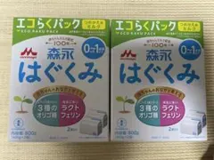 森永 はぐくみ エコらくパック つめかえ用 800g×2箱のサムネイル