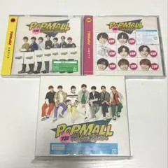なにわ男子　POPMALL アルバム3枚組　特典付き