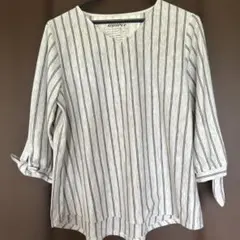 しまむら　七分袖チュニック　Lサイズのサムネイル