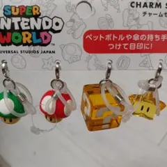 スーパーニンテンドーワールド　チャーム　USJ USJ限定 めじるしアクセサリー