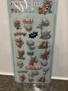 トムとジェリー PUKUPUKU SEAL ぷくぷくシール