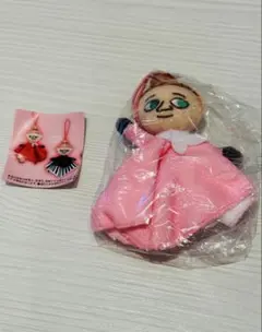 ムーミン　リトルミイのきょうだい ぬいタオル ピンク