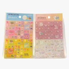 タイルシール★2点 クレヨンしんちゃん・キラキラアニマル セリア