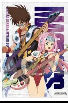 マクロス Shooting Insight 特典 布ポスター バサラ＆ミレーヌ