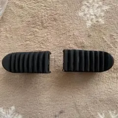 オフ車系バイク ステップ用ゴムパッド 黒
