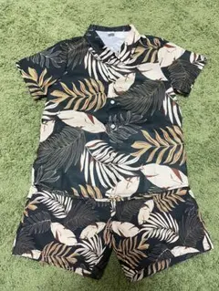 SHEIN 葉柄セットアップ　7Y