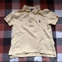 POLO RALPH LAUREN イエローポロシャツ 2T