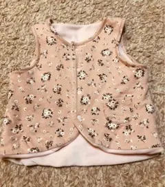 値下げ　ベビー　ベスト　女の子　プティマイン