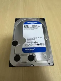 WesternDigital WD Blue 6TB HDD WD60EZAZ①