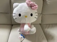 ハローキティ スーパーラージぬいぐるみ 平成ピンク