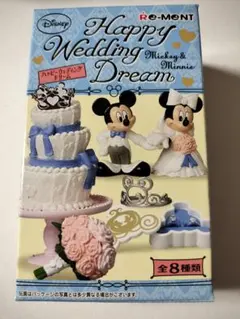 ReMent Happy Wedding Dream ミッキー&ミニーフィギュア