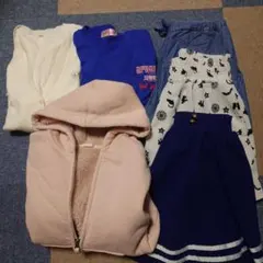 年末年始セール！女子１５０センチ　トレーナー、キュロットスカートまとめ売り