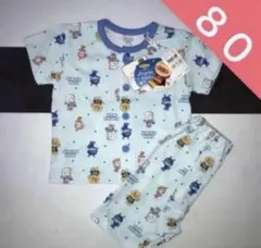 子供用　半袖　パジャマ　アンパンマン　80