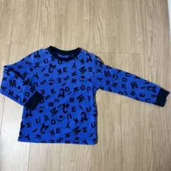 UNIQLO ユニクロ　フリース　パジャマ　ミッキー　青　130 キッズM