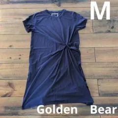Golden　Bear　ひざ丈ワンピース 半袖　レディースМサイズ　半袖のサムネイル