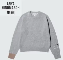 UNIQLO ユニクロ　アニヤハイドマーチ　クルーネックセーター　ニット