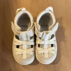 IFME キッズサンダル クリーム色