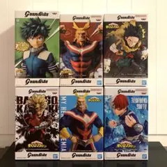 新品未開封】Grandista フィギュア 6点セット ヒロアカ ワンピ DB
