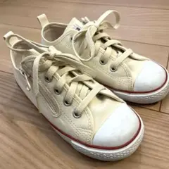 CONVERSE ALL STAR クリームスニーカー　20センチ