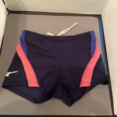 スウィン　Mizuno スイミング水着 男の子用 ネイビー/ピンク