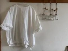 かぐれ　フリルスリーブプルオーバー ブラウスのサムネイル