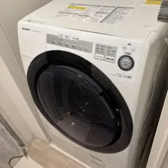 SHARP ドラム式洗濯機 ES-S7C-WL 本体