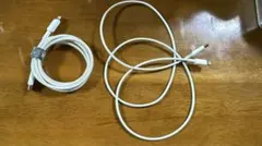 ホワイト Lightningケーブル 2本セット 約1m