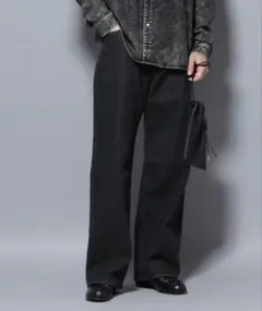 し*ん様 NANO universe 25AWデニムパンツ バギー