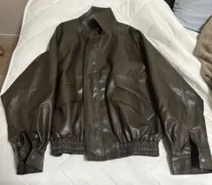 ブラウンレザージャケット