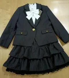 ELLE en noir フォーマル 120cm ブラウス　スカート　スーツ