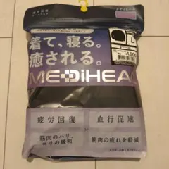 新品未開封 MEDIHEAL ルームウェア Lサイズ 上　ブラック
