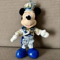東京ディズニーシー20周年　タイムトゥシャイン　ミッキーぬいぐるみバッジ 美品