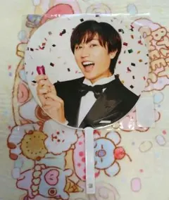 新品　SnowMan　お祝いうちわ　阿部亮平　スタジアム