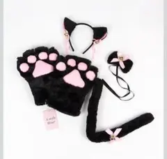 G22】萌えねこアイテム4点セット コスチューム コスプレ ハロウィン