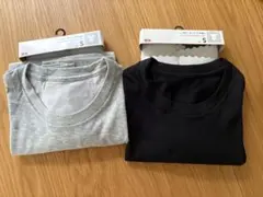 【新品未使用】ユニクロ　クルーネックTシャツ　2枚セット　Sサイズ