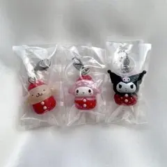 サンリオ いちごめじるしアクセサリー ポムポムプリン クロミ マイメロディ