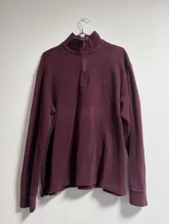 Polo by Ralph Lauren ハーフジップ　ワインレッド　L