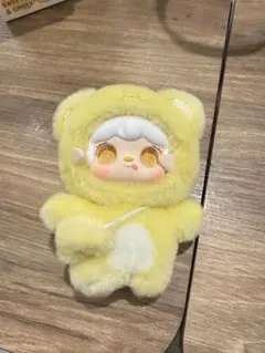 Take a Bite of Bear Yooki ぬいぐるみ キーホルダー 黄