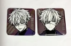 東京エイリアンズ 和SHOP トレーディング メタルスクエア缶バッジ 雨宮