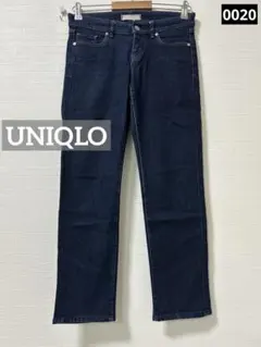 H*.様 0020 UNIQLO スリムフィットアンクルジーンズ インディゴ