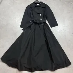 XL♡新品タグ付き マックスマーラ ロングワンピース ベルトリボン