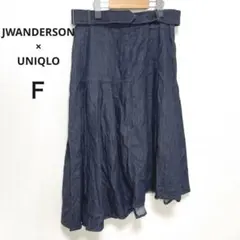 【UNIQLO】JWANDERSON ユニクロ フレアスカート アシンメトリーＦ