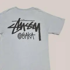 STUSSY OSAKA ストックロゴ ブルー Tシャツ Sのサムネイル
