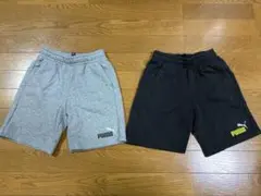 PUMA ハーフパンツ 130cm 2枚セット　短パン　ボトムス