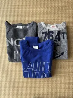 長袖カットソー　サイズ140 3枚